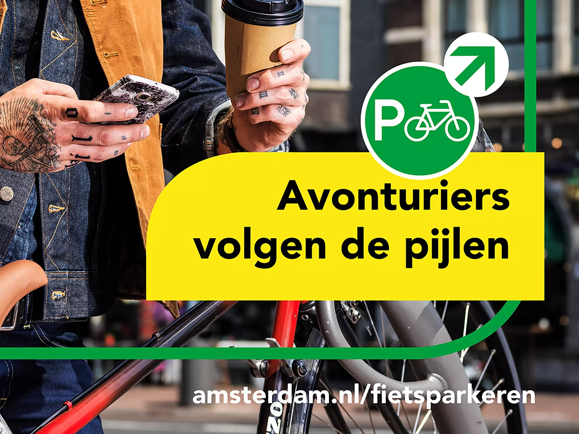 campagne fietsparkeren gemeente Amsterdam