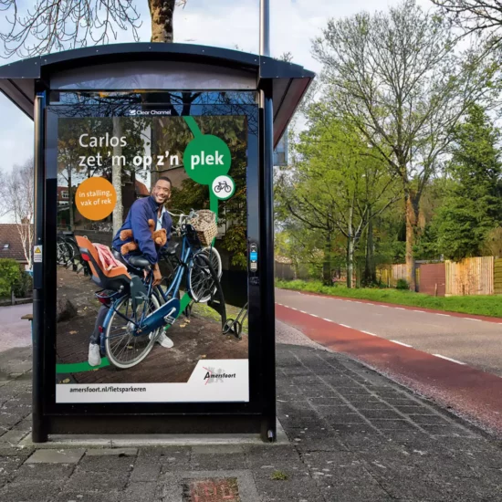 Campagne fietspakeren Amersfoort abri