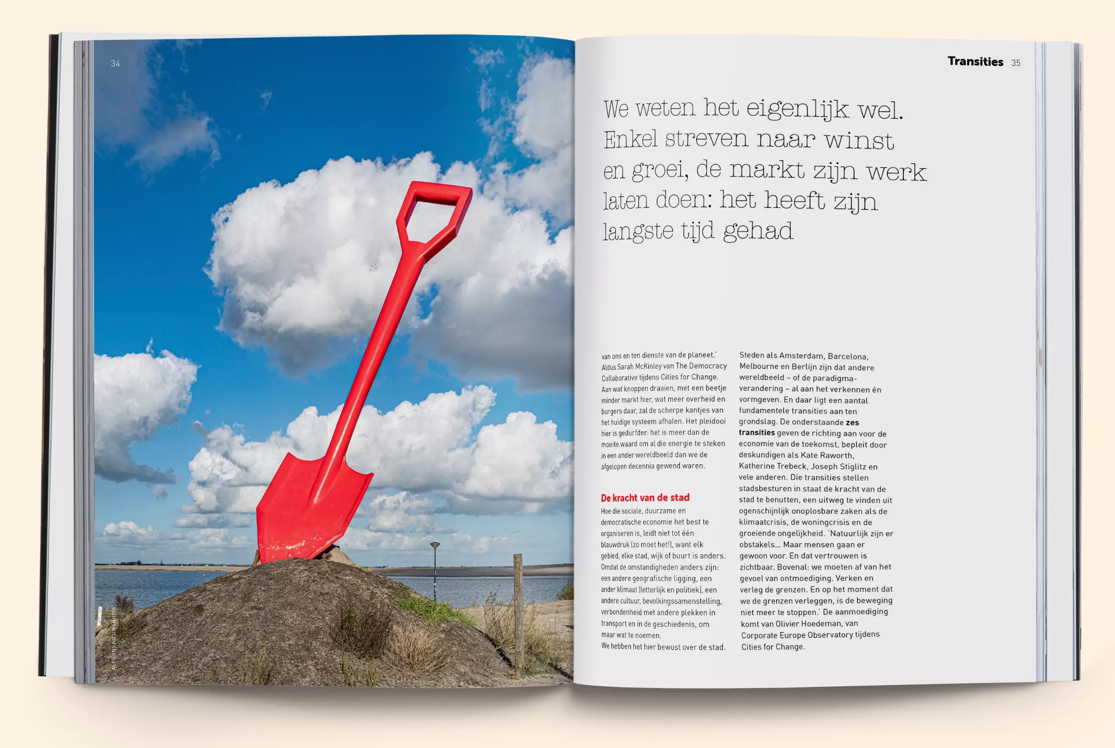 magazine 99 van Amsterdam - transities