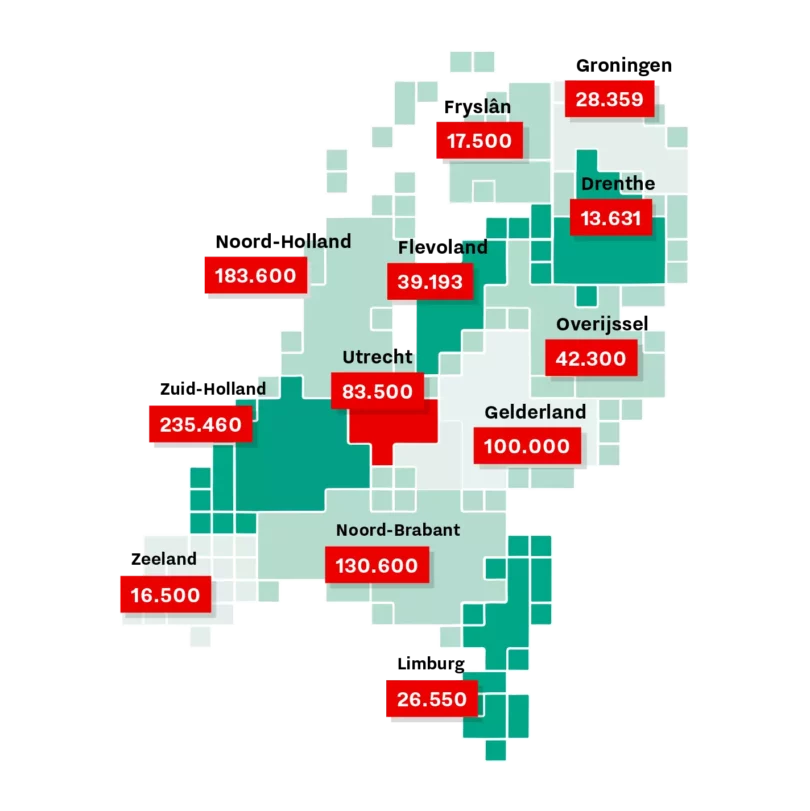 huisstijl provincie utrecht vorm de stad infographic