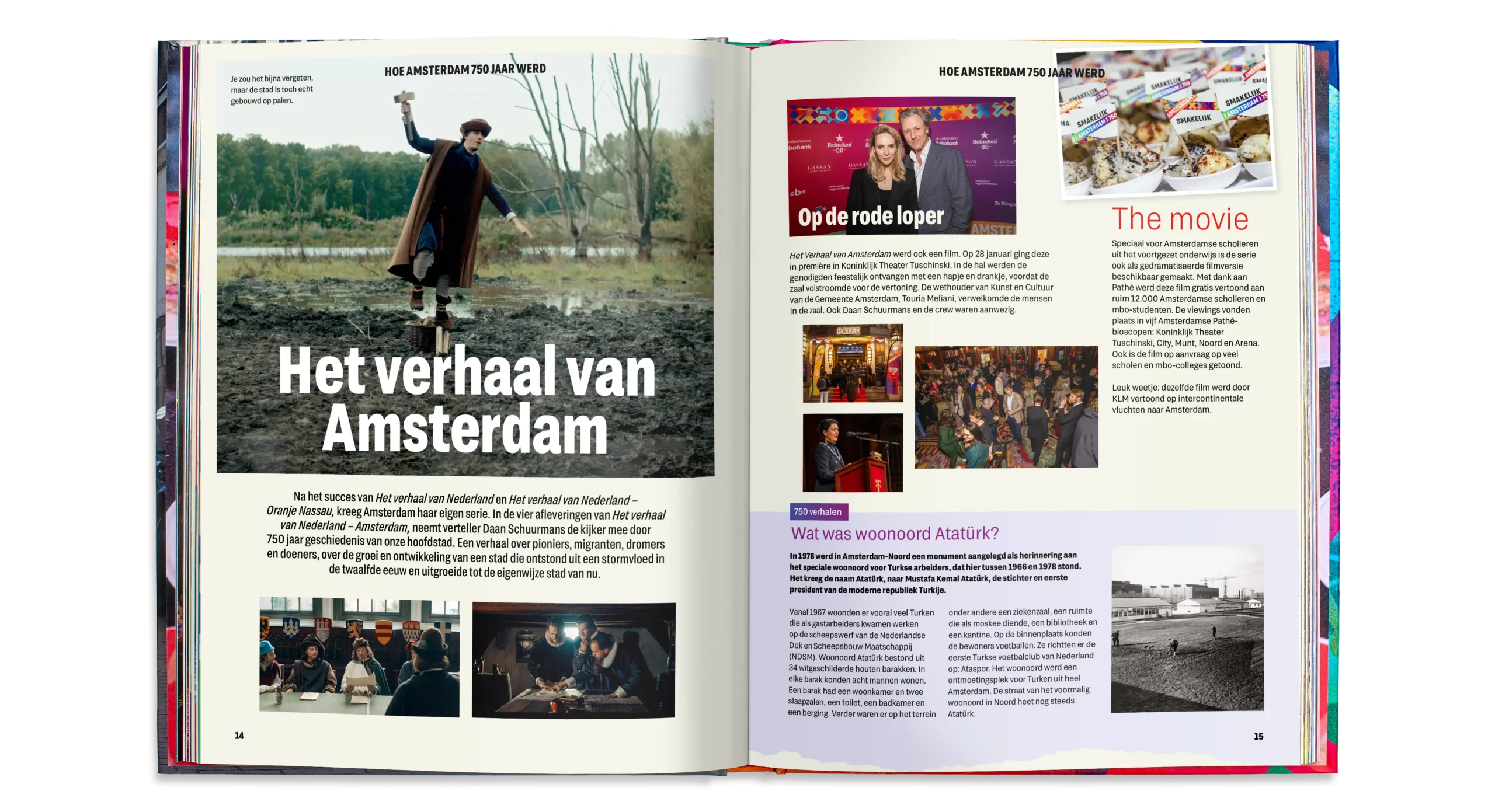 Het verhaal van Amsterdam - boek 750 jaar Amsterdam