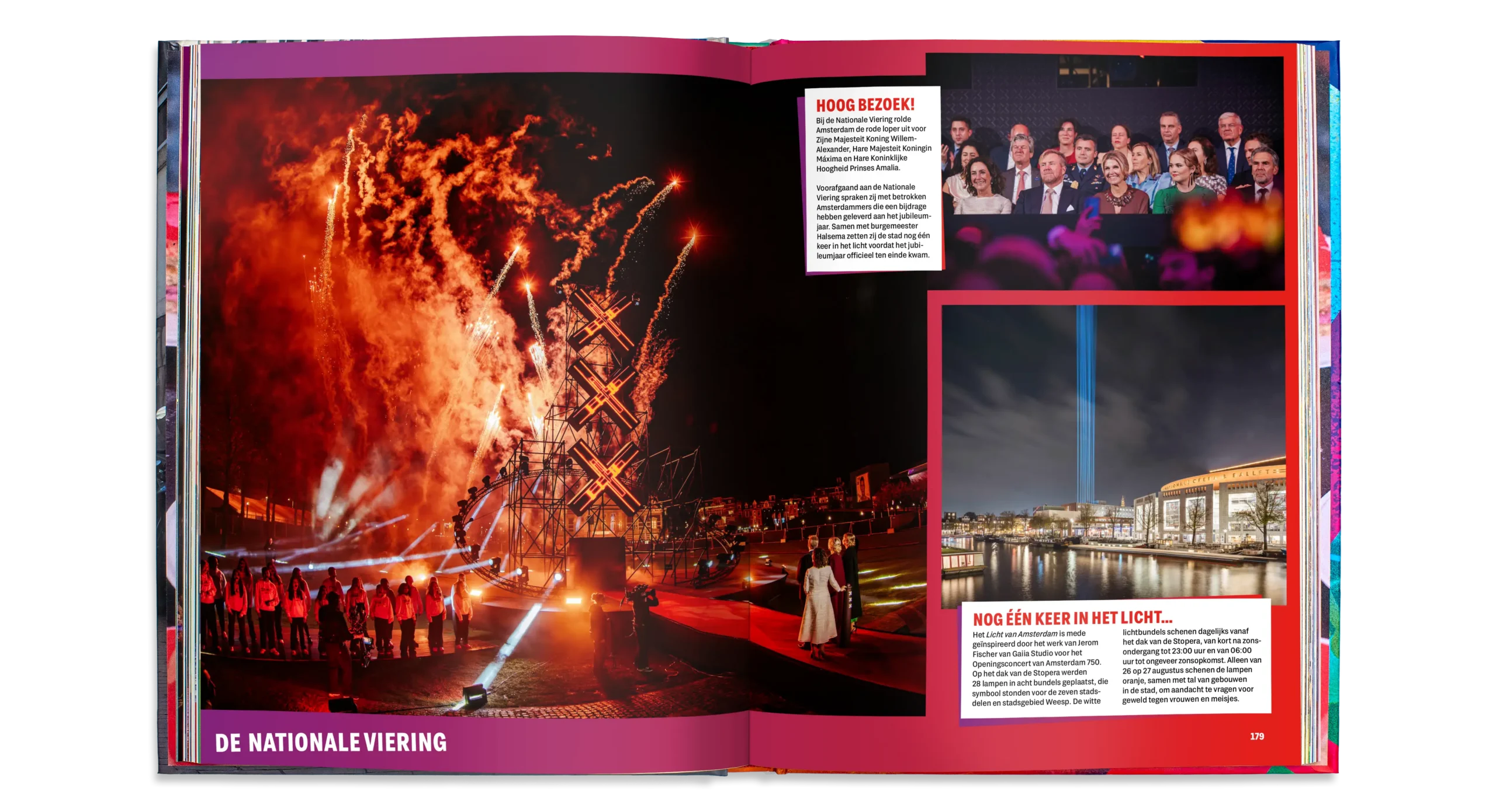 boek 750 jaar Amsterdam - nationale viering